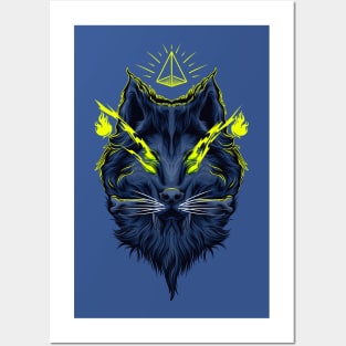 Dark wolf Posters and Art